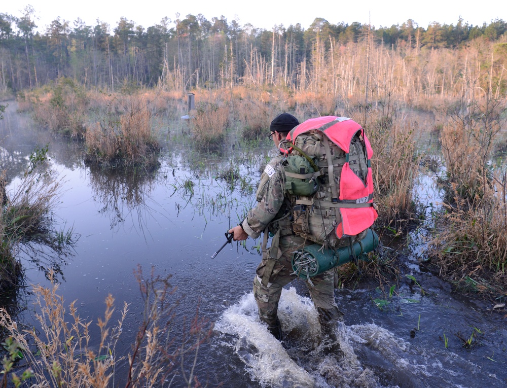 Candidates Undergo Special Forces Assessment and Selection Land Navigation