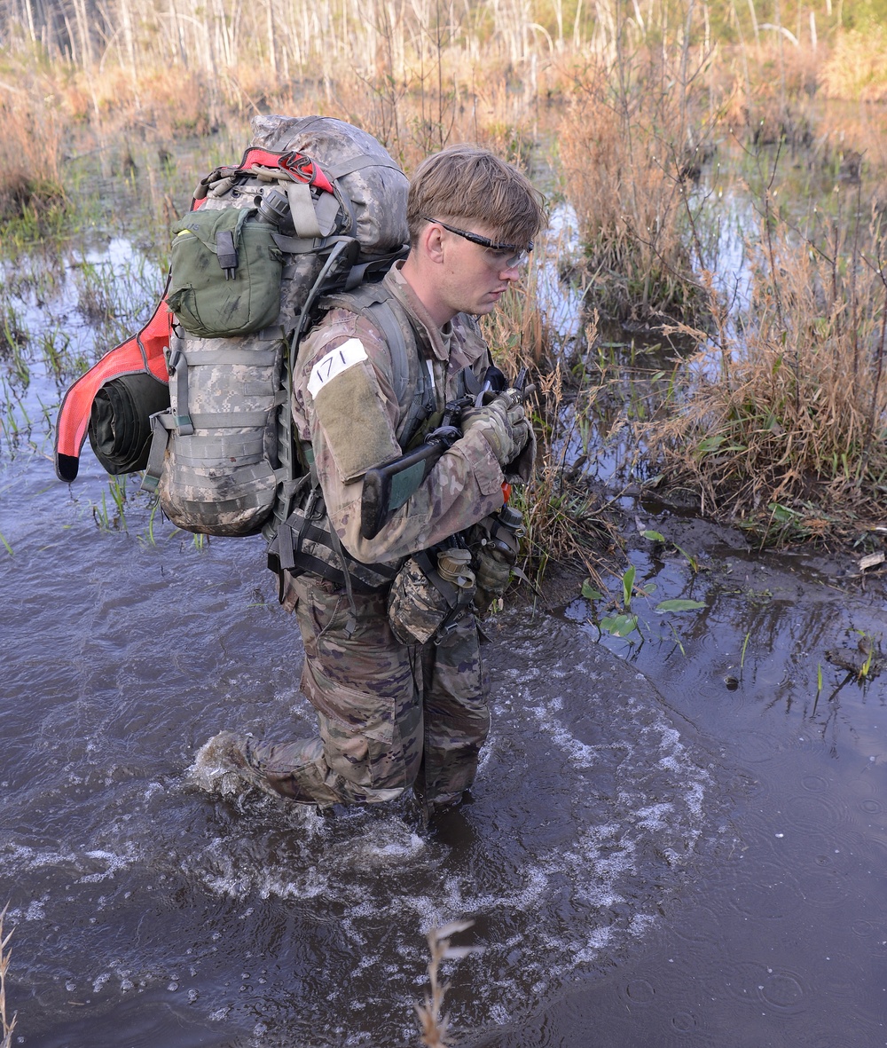 Candidates Undergo Special Forces Assessment and Selection Land Navigation