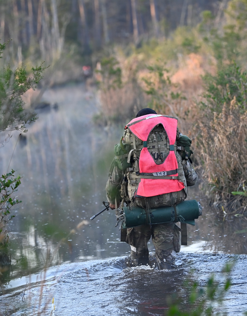 Candidates Undergo Special Forces Assessment and Selection Land Navigation