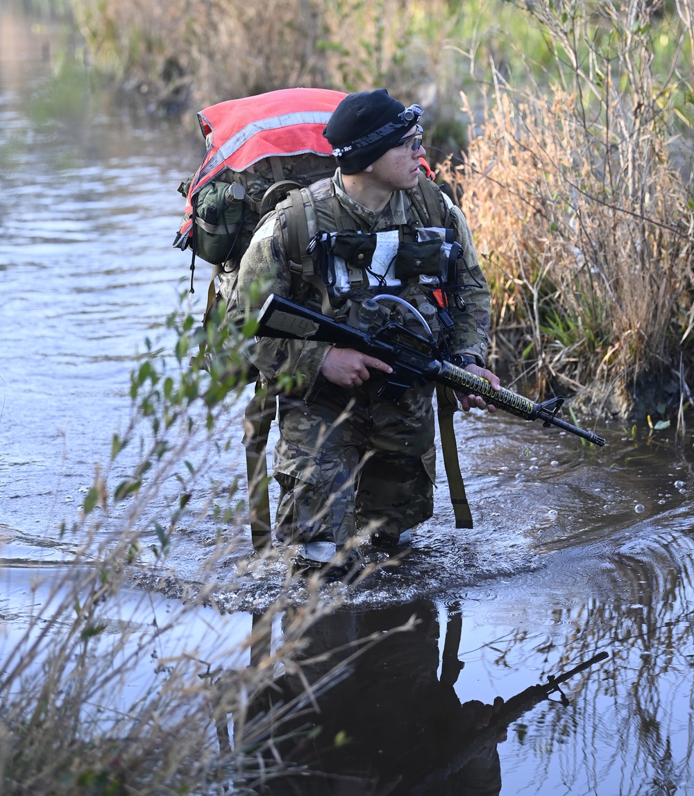 Candidates Undergo Special Forces Assessment and Selection Land Navigation