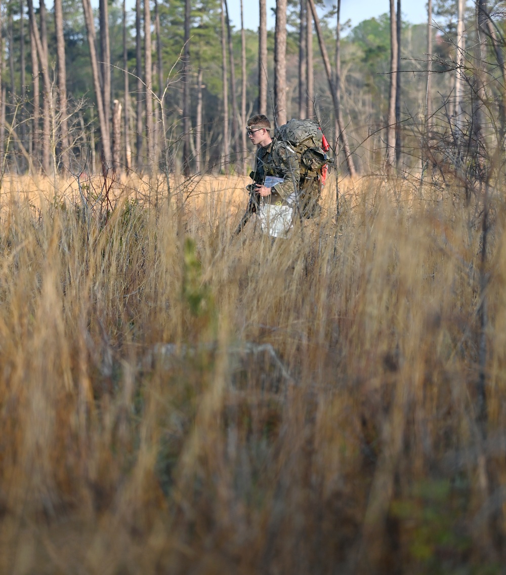 Candidates Undergo Special Forces Assessment and Selection Land Navigation