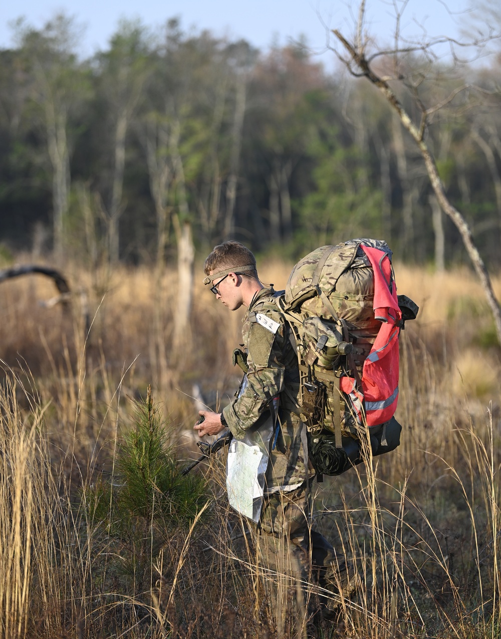 Candidates Undergo Special Forces Assessment and Selection Land Navigation