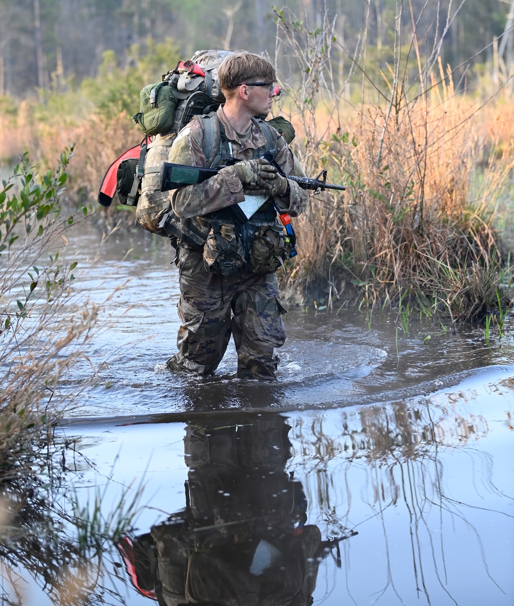 Candidates Undergo Special Forces Assessment and Selection Land Navigation