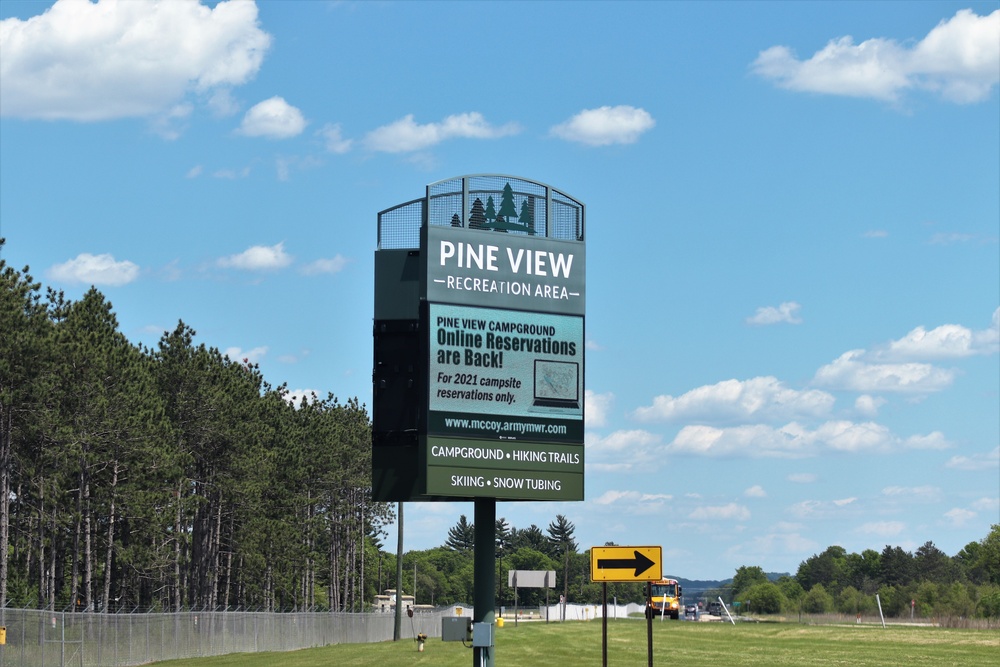 Fort McCoy's Pine View Campground