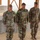 U.S. Army Solders Receive certificates after completing the crowd and riot control course