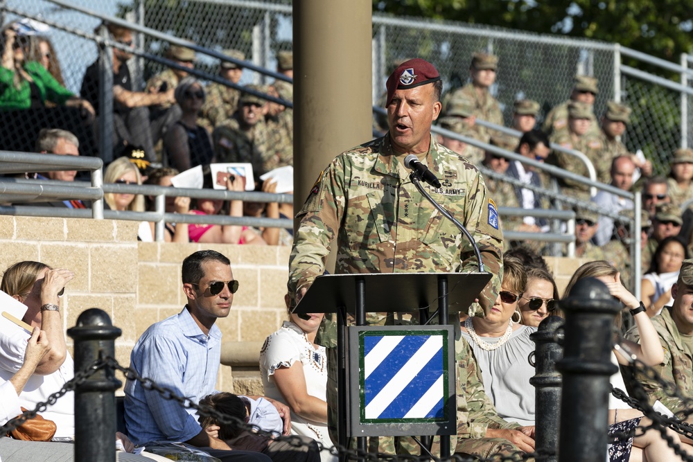 3rd Infantry Division Change of Command