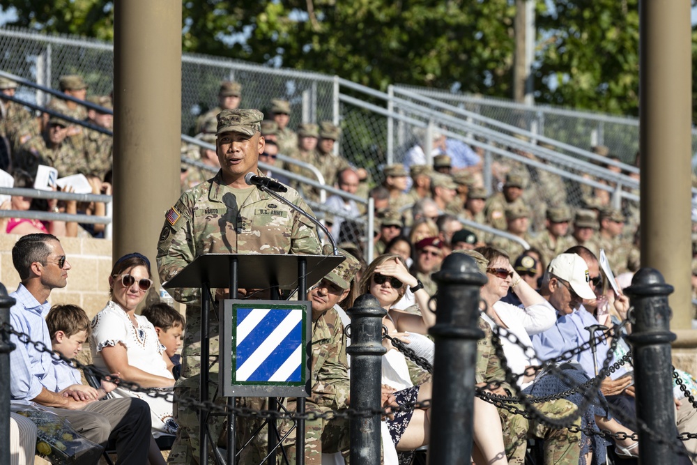 3rd Infantry Division Change of Command