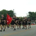 Maj. Gen. J.P. McGee and Command Sgt. Maj. Knapp Leads the Division during the run.