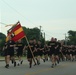 Soldiers of the 101st Airborne Division (Air Assault), DIVARTY conduct a Division Run.