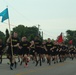 Soldiers of the 101st Airborne Division (Air Assault) conduct a Division Run.