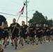 Soldiers of the 101st Airborne Division (Air Assault) conduct a Division Run.