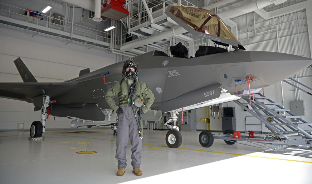 AFE Airmen fit F-35 pilots for new CBRN flight suits