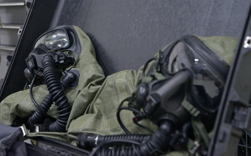 AFE Airmen fit F-35 pilots for new CBRN flight suits