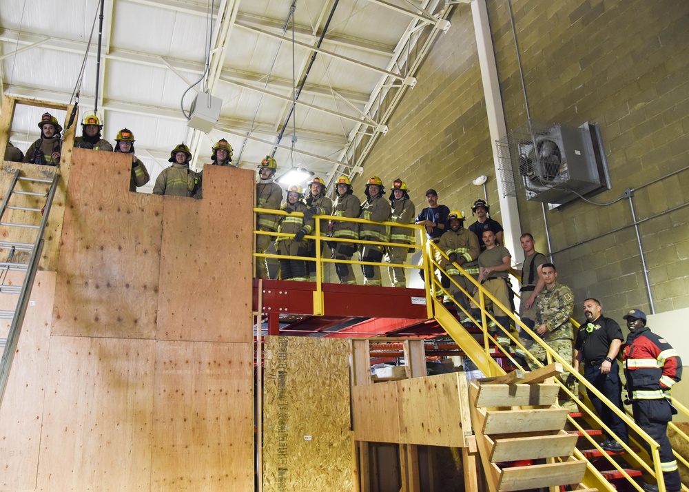 Fairchild AFB, community firefighters train together, boost partnership
