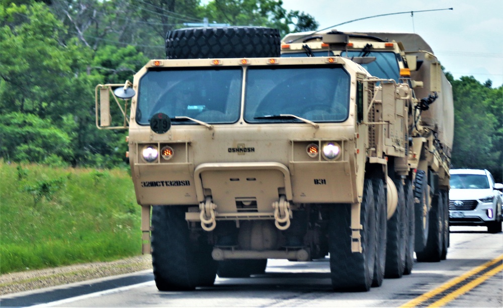 June 2021 training operations at Fort McCoy