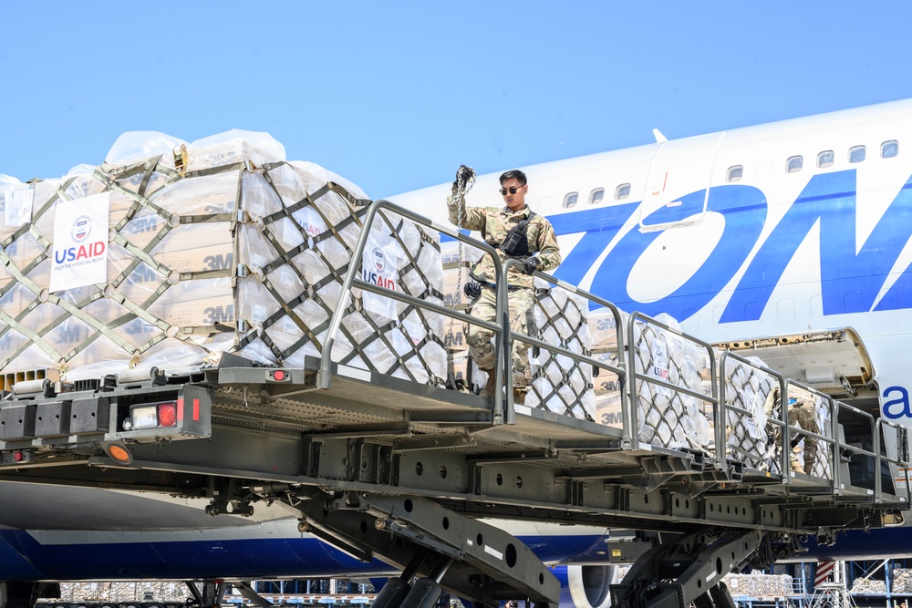 Travis AFB delivers COVID-19 relief to Nepal, Pakistan