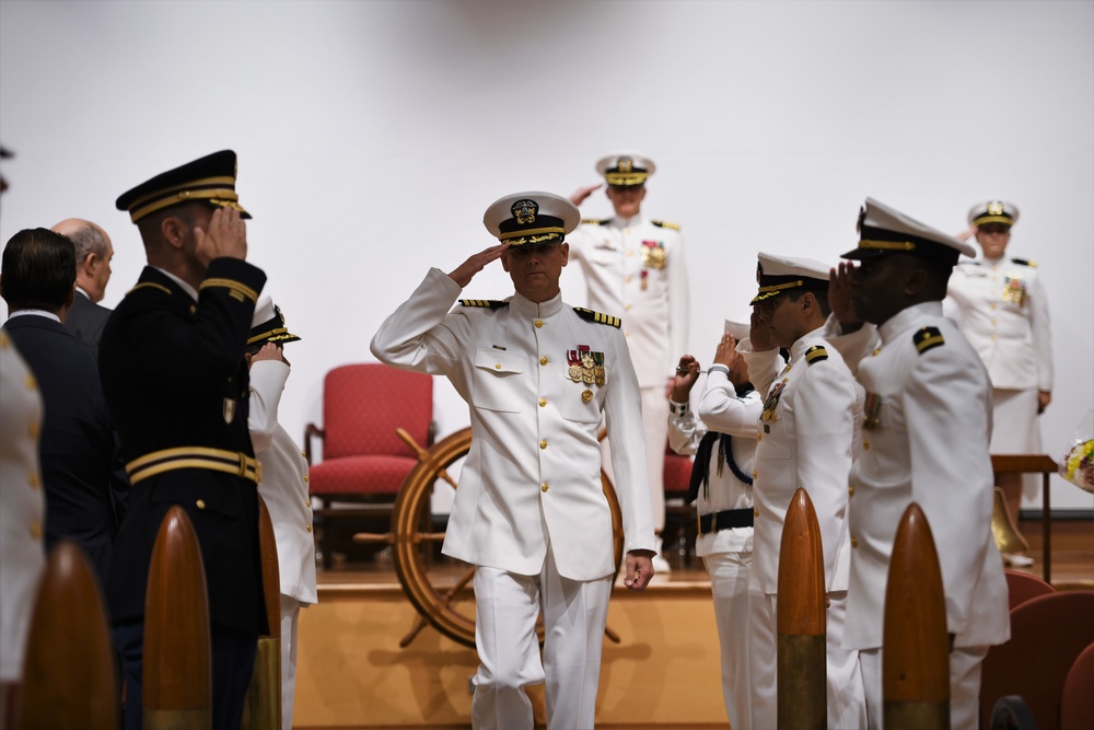 NMRC Holds Change of Command