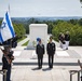 Israel Defense Forces Chief of the General Staff Lt. Gen. Aviv Kohavi Participates in an Armed Forces Full Honors Wreath-Laying Ceremony at the Tomb of the Unknown Soldier