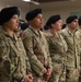 101st Airborne Soldiers stand in formation for re-enlistment