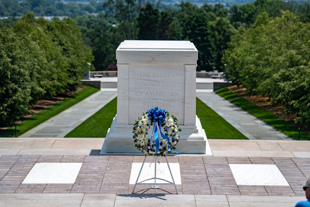 Israel Defense Forces Chief of the General Staff Lt. Gen. Aviv Kohavi Participates in an Armed Forces Full Honors Wreath-Laying Ceremony at the Tomb of the Unknown Soldier