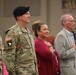 Maj. Gen McGee in audience during &quot;Star Spangled Banner&quot;.