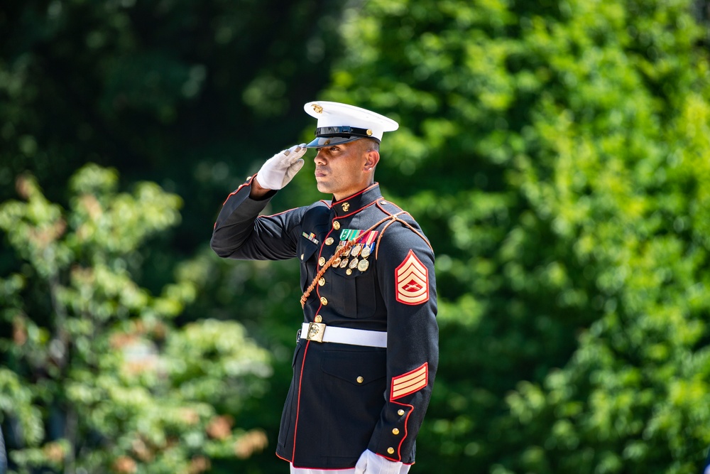 Israel Defense Forces Chief of the General Staff Lt. Gen. Aviv Kohavi Participates in an Armed Forces Full Honors Wreath-Laying Ceremony at the Tomb of the Unknown Soldier