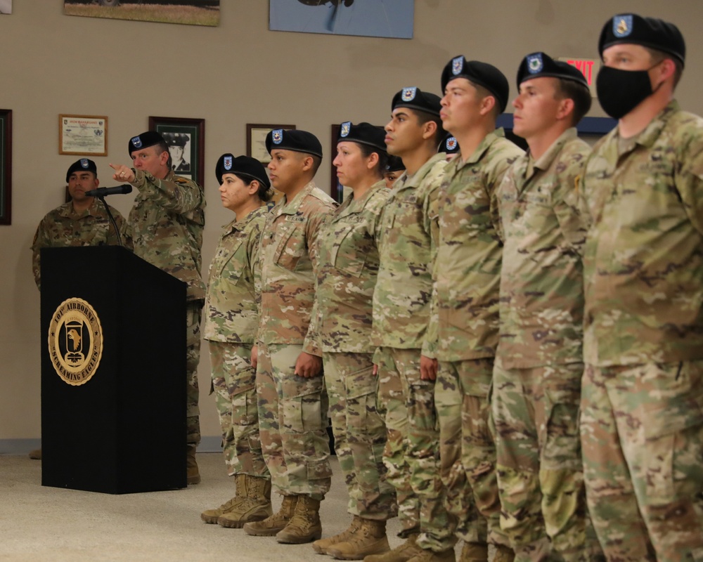 Maj. Gen. McGee gives remarks during ceremony.