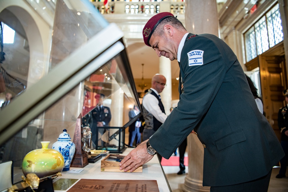 Israel Defense Forces Chief of the General Staff Lt. Gen. Aviv Kohavi Participates in an Armed Forces Full Honors Wreath-Laying Ceremony at the Tomb of the Unknown Soldier