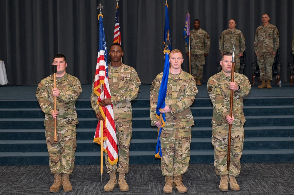 2nd CES change of command