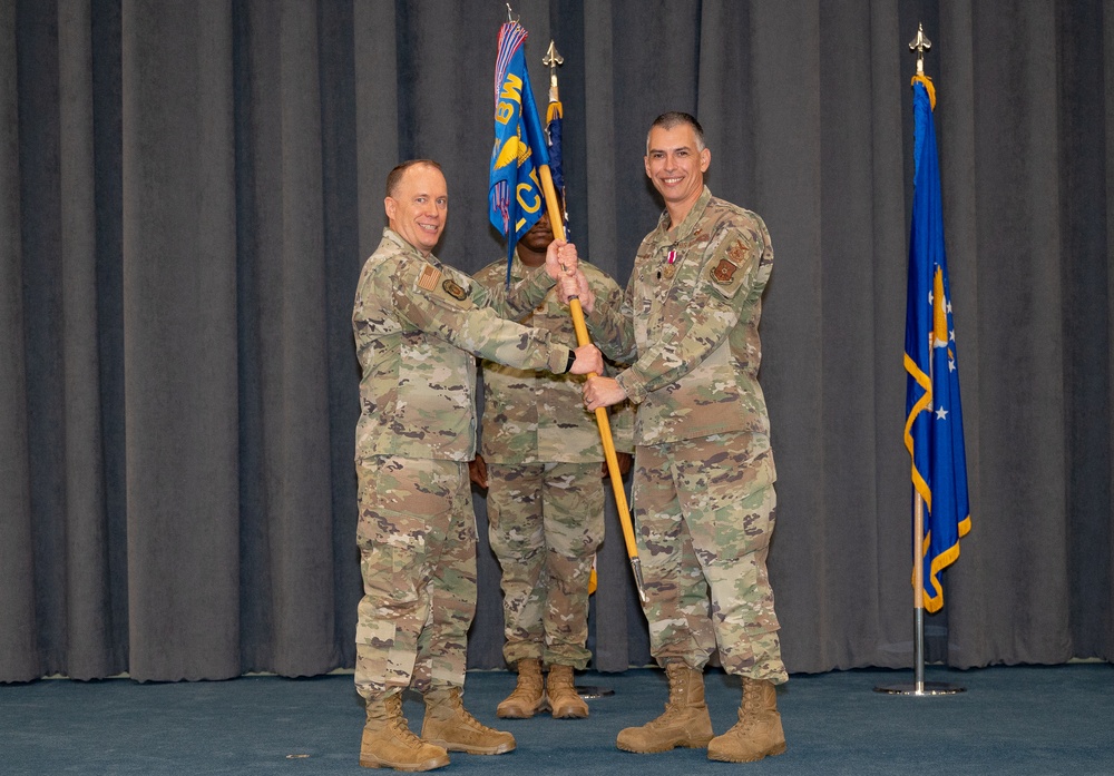 2nd CES change of command