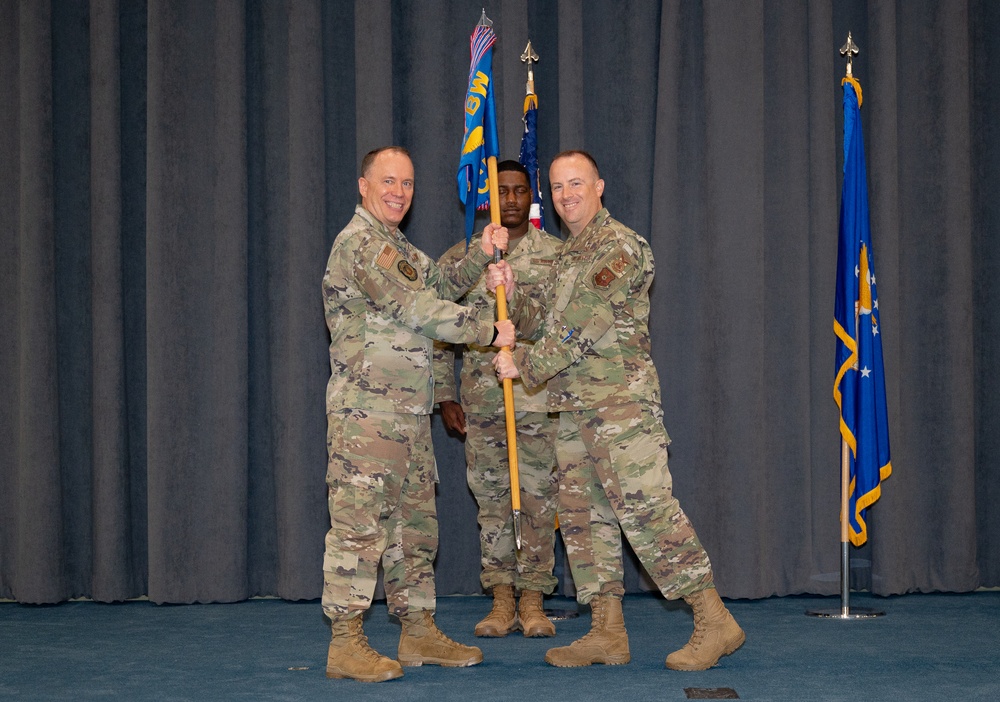 2nd CES change of command