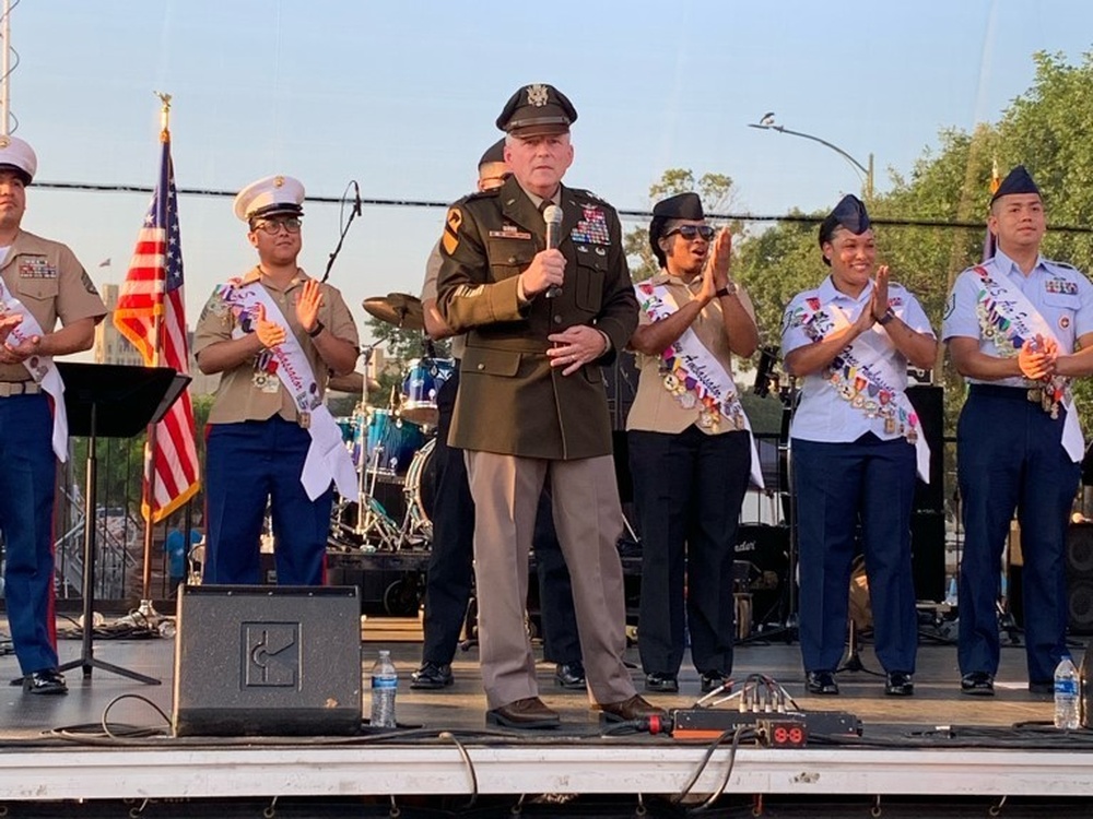 DVIDS - News - IMCOM commanding general kicks off Fiesta San Antonio ...