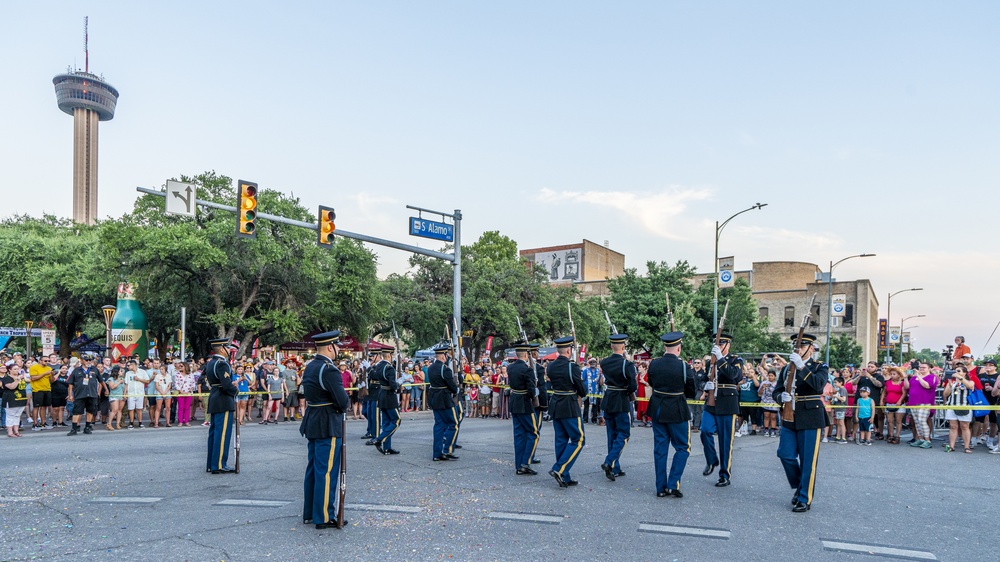 IMCOM commanding general kicks off Fiesta San Antonio opening ceremony