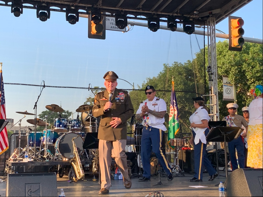 IMCOM commanding general kicks off Fiesta San Antonio opening ceremony