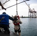 USS Sioux City Sailors Participate in a Man Overboard Drill