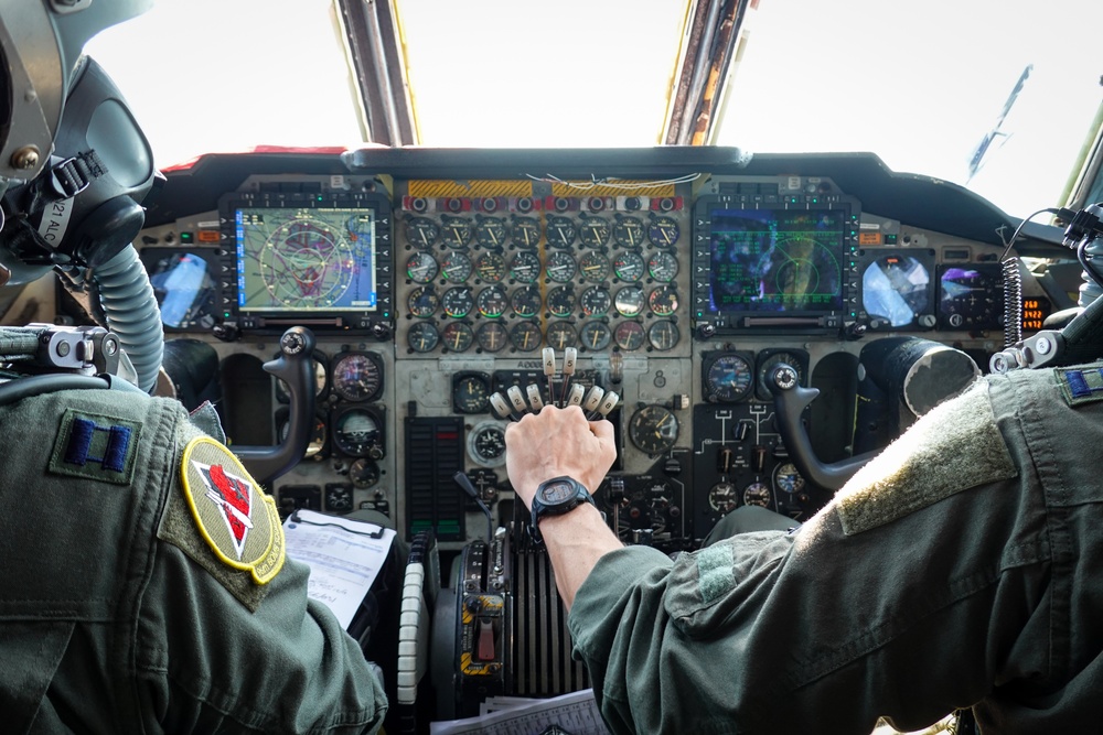 Barksdale Airmen fly over the National Museum of the Mighty Eighth Air Force