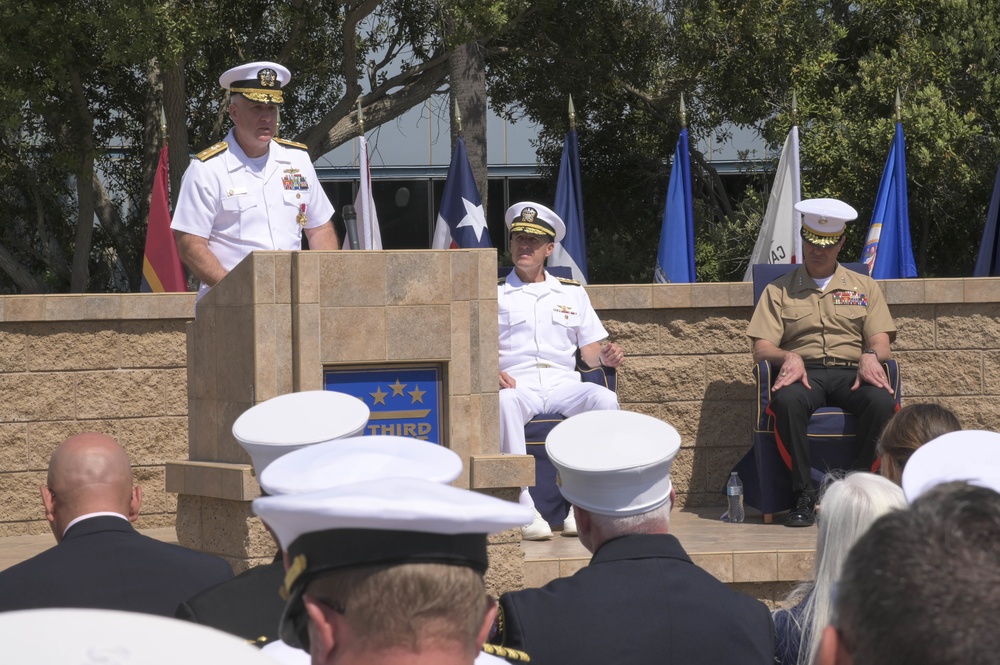 Expeditionary Strike Group (ESG) 3 change of command