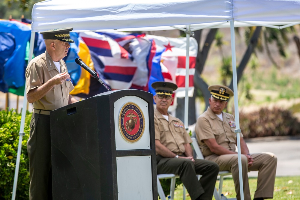 Commandant of the Marine Corps retires old friend