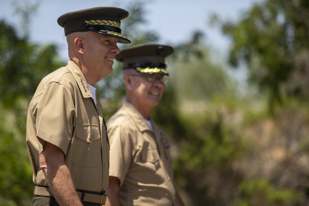 Commandant of the Marine Corps retires old friend