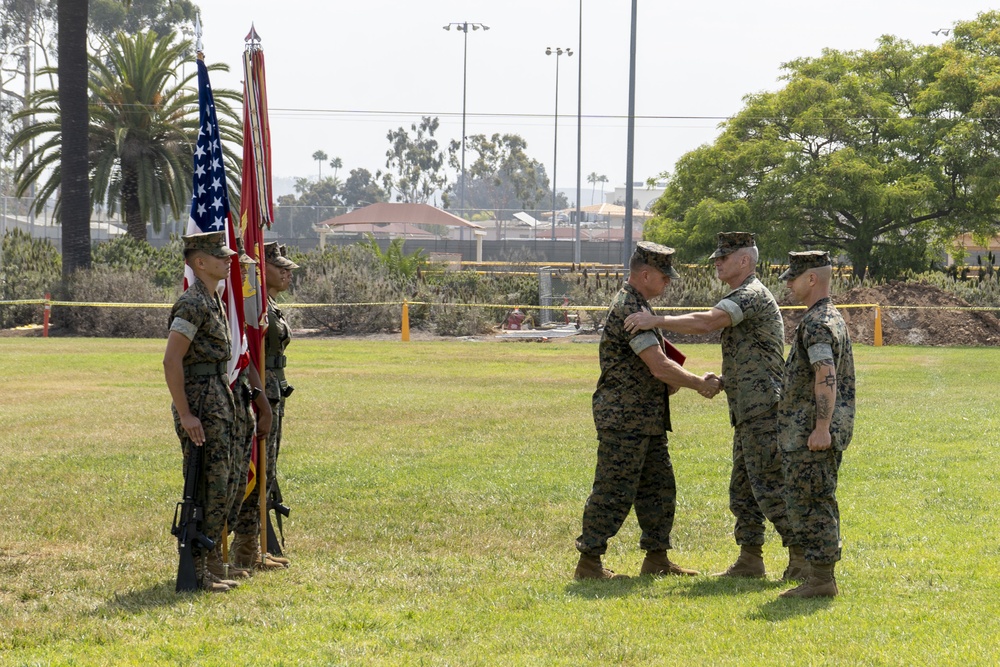 MACG-38 Change of Command