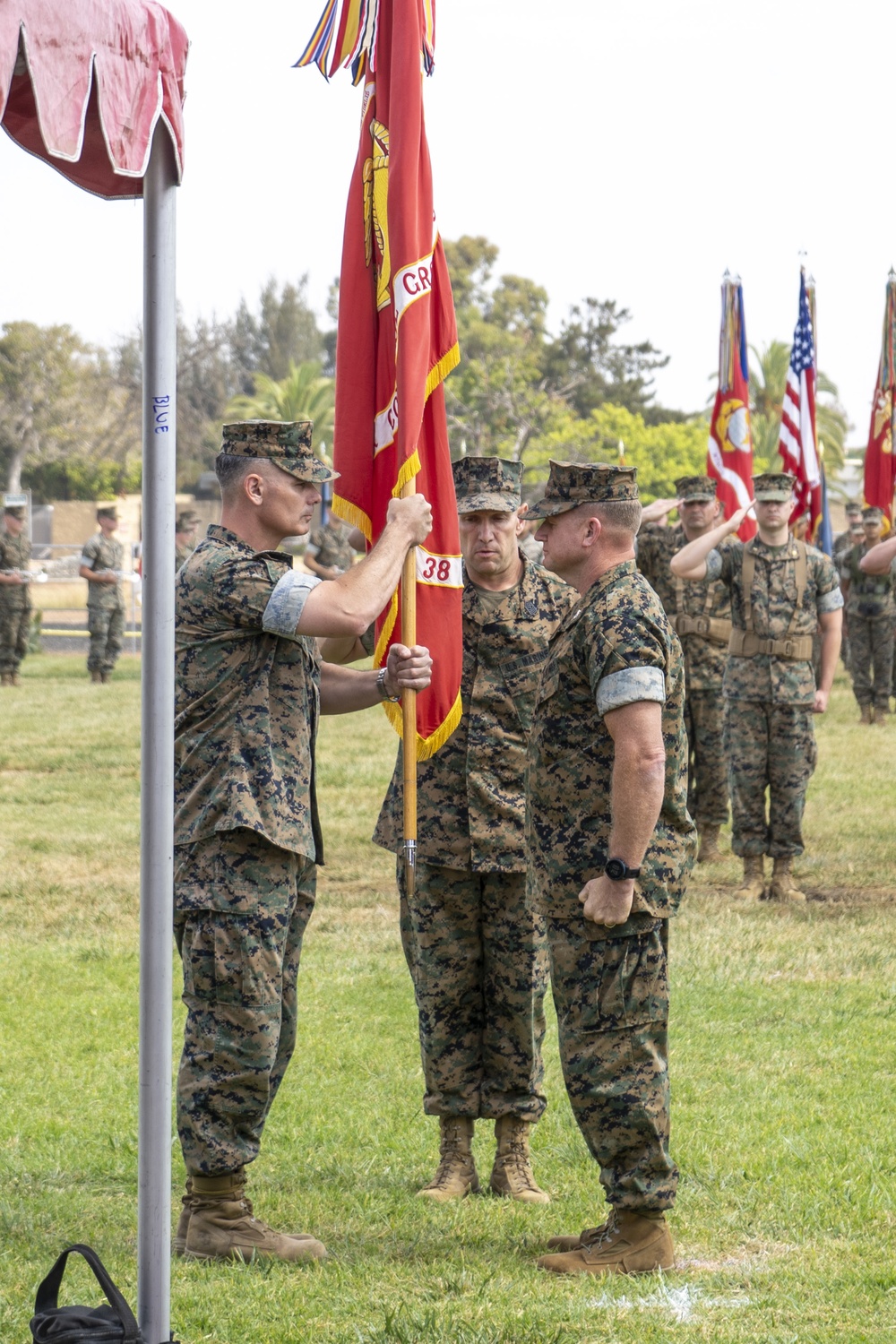 MACG-38 Change of Command