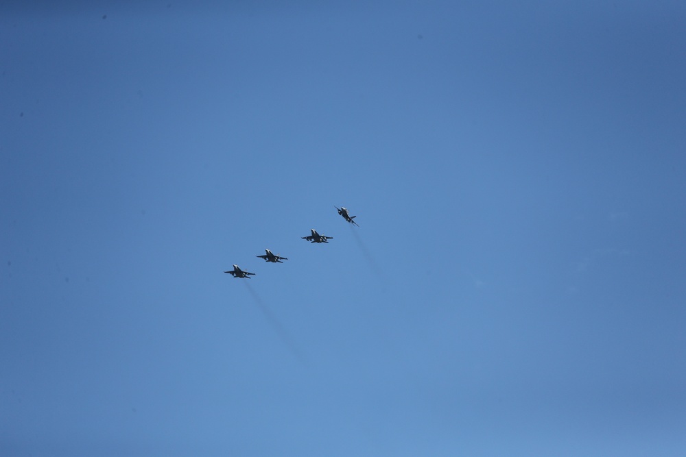 Marine Fighter Attack Squadron 232 arrives on Andersen Air Force Base