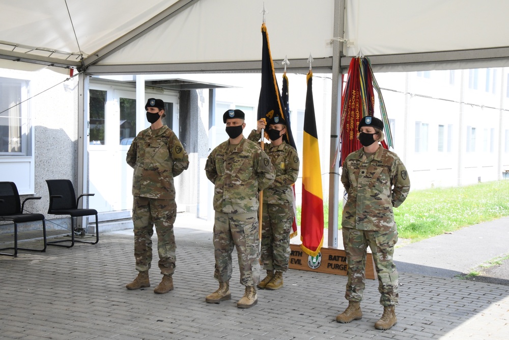 Allied Forces North Battalion Change of Command Ceremony, SHAPE, Belgium