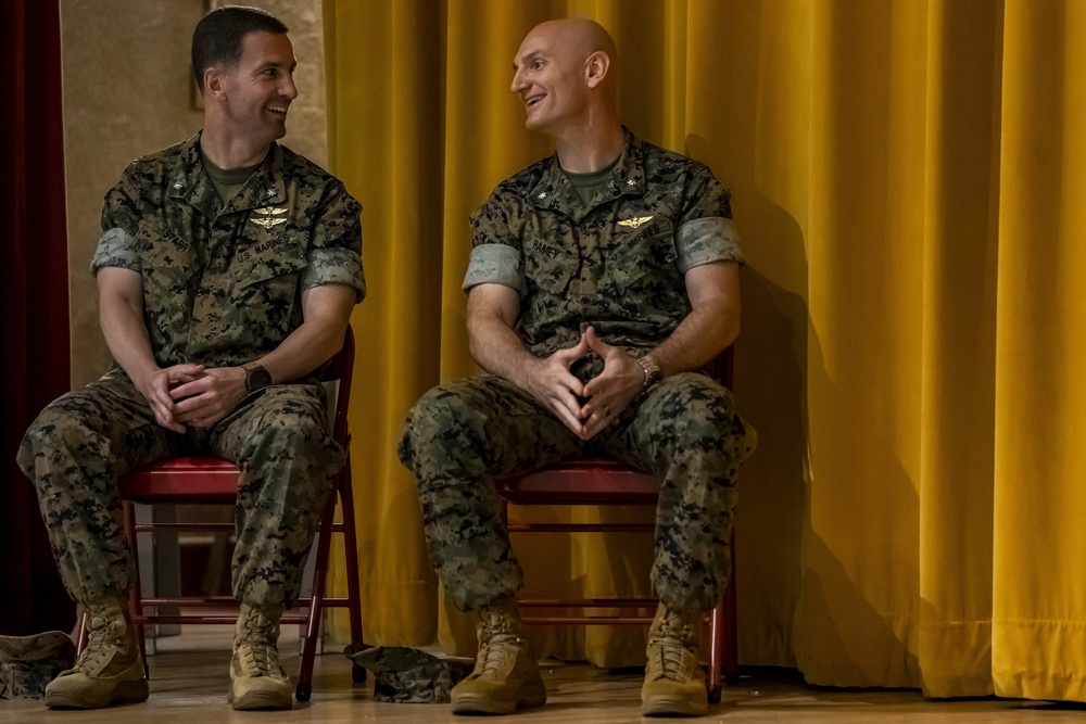 H&amp;HS Change of Command Ceremony
