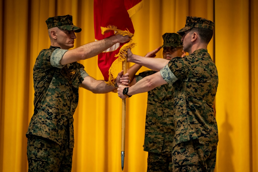 H&amp;HS Change of Command Ceremony