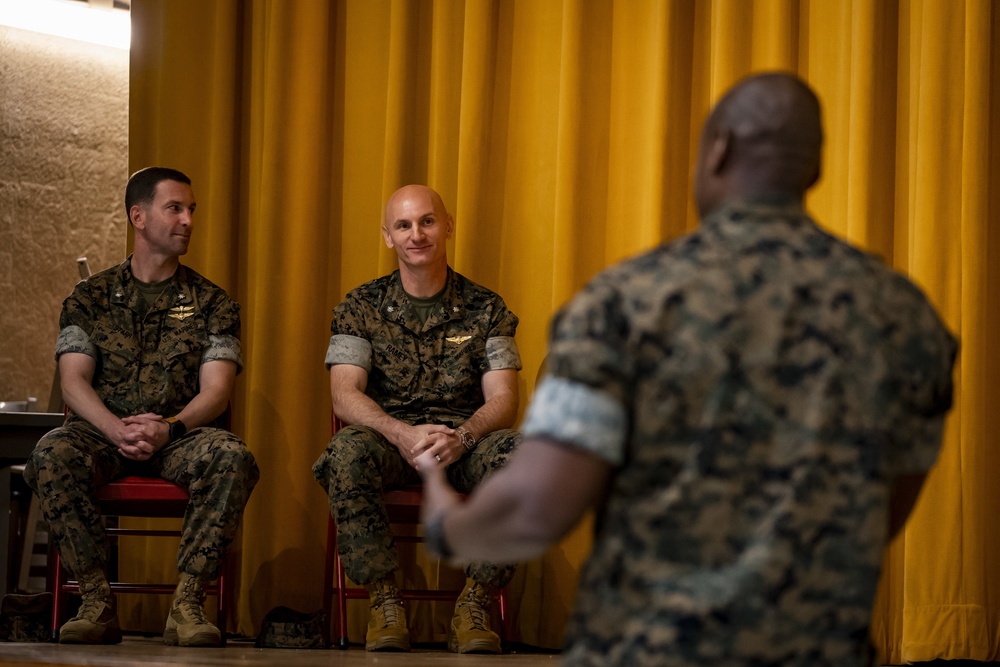 H&amp;HS Change of Command Ceremony