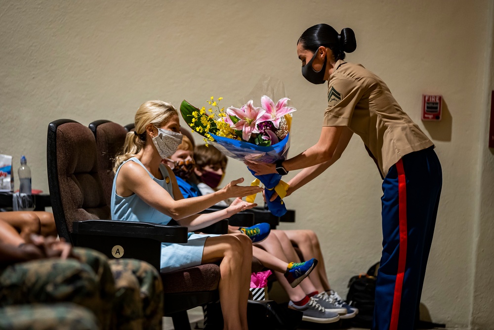 H&amp;HS Change of Command Ceremony