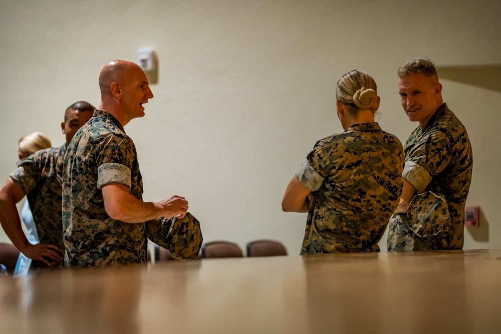 H&amp;HS Change of Command Ceremony