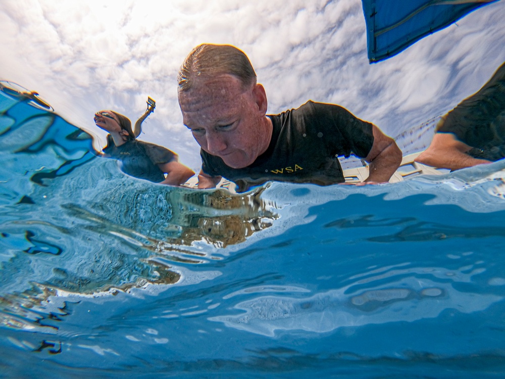 Tread till you die - water survival advanced course