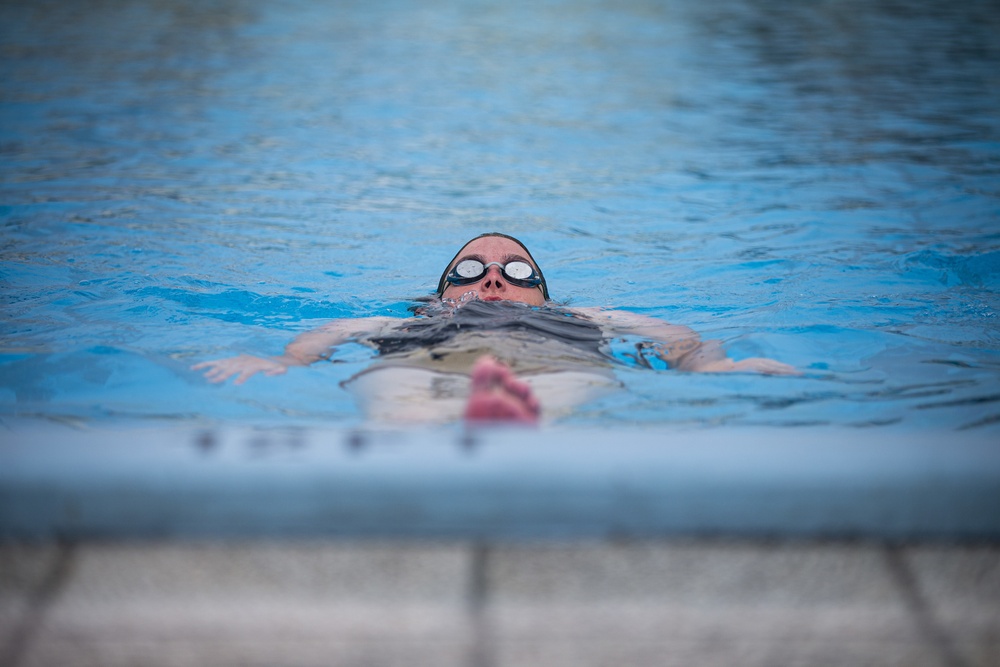 Water survival advanced course